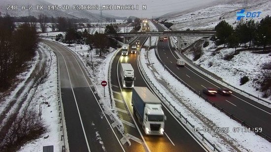 La Junta refuerza la viabilidad de las carreteras ante las heladas invernales